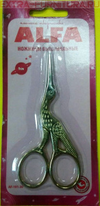 Ножницы ALFA вышивальные AF 101-30