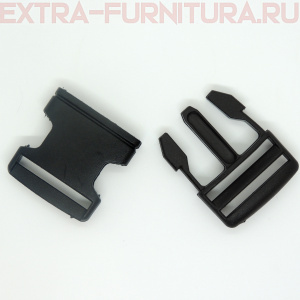 Фастекс 40 мм, арт.93290-40, цв.черный (полиамид) (уп.100шт.) кл.А 