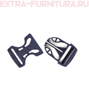 Фастекс 25 мм, арт.Ф-25/3, цв.фиолетовый (полипропилен)