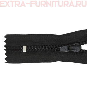 Молния Спираль неразъемная дл. 35см, Т5, цв.322 черный MaxZipper