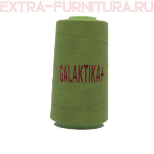 Нитки GALAKTIKA  40/2 п/э  4000 ярдов, цв.388 зеленый хаки