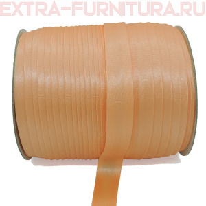 Косая бейка 15мм 132м цв.150 персик А