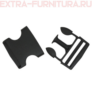 Фастекс 50 мм, цв.черный (полипропилен) (уп.80шт/цена за 1шт.) СК