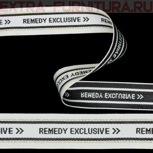 Тесьма REMEDY EXCLUSIVE шир.25 мм, цв.белый (уп.43м)