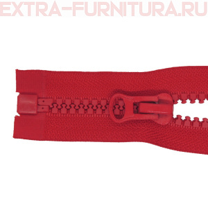 Молния Трактор Т8 1 замок 80см, цв.148 красный, LOGO