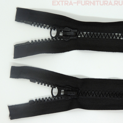 Молния Трактор Т8 2 замка 65см, цв. 322 черный, LOGO