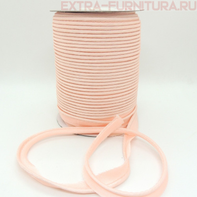 Кант атласный 12 мм, 72 ярда, цв. 024 бледно-розовый ЕВРО