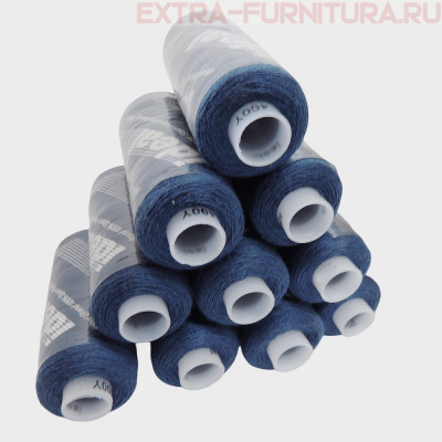 Нитки IDEAL бытовые 40/2 366м, цв.524 синий (уп.10шт)