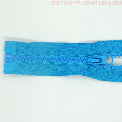 Молния Трактор Т5 1 замок 45см, цв.208 голубой, LOGO