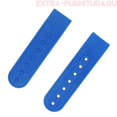 Застежка д/бейсболки, цв.синий, уп-500 шт.