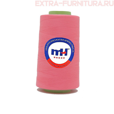 Нитки МН 40/2 п/э  5000 ярдов №161 ярко розовый *