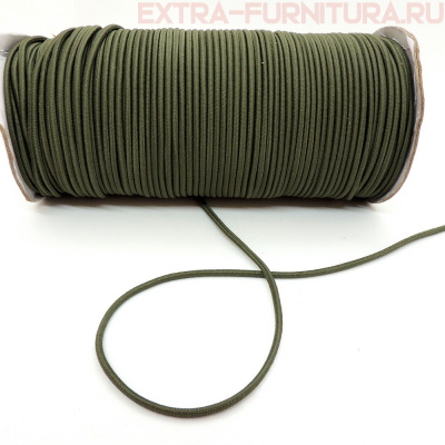 Резинка шляпная 3мм цв.263 хаки светлый (уп.100м)