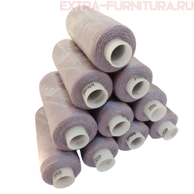 Нитки IDEAL бытовые 40/2 366м, цв.359 сиреневый (уп.10шт)