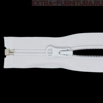 Молния Спираль разъемная Т5, дл. 120см, цв. белый LOGO