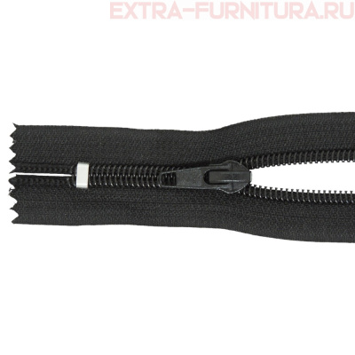 Молния спираль обувная Т7, дл.14 см, цв.322 черный