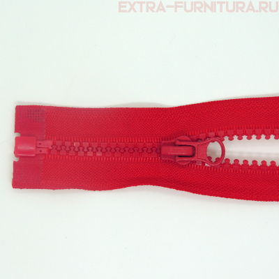 Молния Трактор Т5 1 замок 75см, цв.148 красный, LOGO